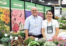 Steve Rinehart and Maria Milagro Guerrero of Kientzler North America.