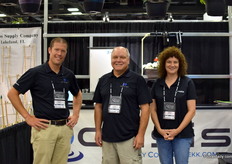 Jordan Dekker, Len Logsdon and Sheri Logsdon of Control Dekk.