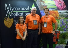 Amy Schroeder, Blair Busenbark and Graham Hetland of Mycorrhizal Applications.