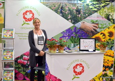 Rachelle Pruss of Flowers Canada Growers.
