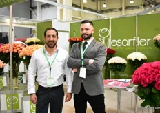 Martin Bedos and Sebastian Oadula of Josarflor. Russia is an important market for this Ecuadorian rose farm and they therefore felt the drop in demand during the World Cup last summer. However, all in all it has been quite a similar year compared to last year.