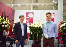Alexandr and Ivan of Russian rose farm World of Flowers.