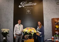 Rob Stoom and Lejla Begovic are showing us their Baltica.