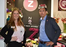 Otti Blok and Danny v. Uffelen, both from Zentoo, are the royal company of the fair.