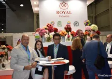 Here we got Gustavo, Maria & Adrian from Royal Flowers!
