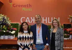 Greneth Plant was also present at the fair. Here we got Natalia, Jaco and Alena.