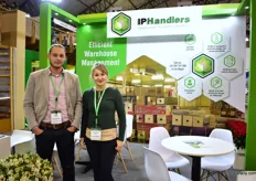 Bob Helsloot and Magdelena Stefanska of IP handlers. In January, they will open their extra 6000m2 sized perishable facility in the Netherlands. 