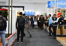Exhibition floor. 