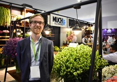 Stef Veenhof of Könst Alstroemeria. Their varieties are beign grown by Much Flowers. 