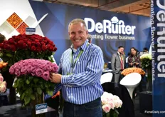 Rene Streng of Cut Flower Wholesale, from the US, came to visit the show. 