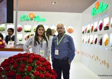 Stefania Alarcon and Fidel Jarrin of Eden Roses. 