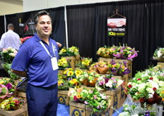 Doug Stinson of Sun Vista Farms. They grow and import flowers and supply mixed bouquets all over the US. They are based in San Diego, California.