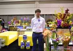 Bart Ruigrok of Byfod, a Dutch company that started exporting flowers to the US 10 years ago. They are now one of the largest exporting Dutch companies to the US. They supply flowers from all over the world and are strong in daffodils, orchids and tulips.