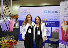Tachana Carrillo and Angela Diaz of ITC Wiltches. This sleeve manufacturere was exhibiting at the PMA for the first time.