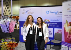 Tachana Carrillo and Angela Diaz of ITC Wiltches. This sleeve manufacturere was exhibiting at the PMA for the first time.
