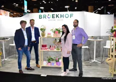 The team of Broekhof. They are one of the largest packaging and decoration suppliers in the Netherlands and are spreading their wings in the US. They are active on the US market for over 1,5 year now and they are pleased with the responses they get. At the PMA, they are showing their novel products.
