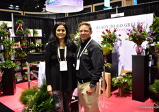 Michele Sutton and Linden of Ready to go Greens by Sutton Ferneries grow cut foliage and ferns. They supply supermarkets with bouquets and labor savers. 