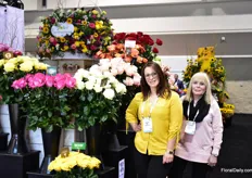 Leonora and Benay Fishman of Jolo Flowers family owned business that grows, ships, and markets flowers exclusively to Supermarkets across the US. 