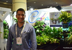 Juan Rodriguez of Costa Farms, the largest indoor plant growers in the US. 