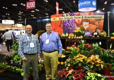 John Marino and John Carl of Dan Schanz. They grow about poinsettias, bulbs, inside plants and pumpkins. They grow them in 50 acres of greenhouses on 4 locations. 