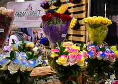 The painted roses of Farm Direct. 