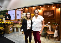 Katalina Parga and Cathy McClinto of Kendal Farm. They grow cut flowers in San Diego (FL). 