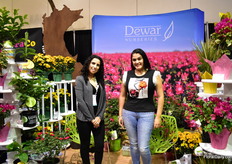 Cecilia Landeros and Joanna Segovia of Dewar Nurseries. 