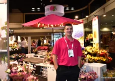Johnny Waterston of Encore Floral Marketing. They manufacture bouquets in the US and supply them to supermarkets.
