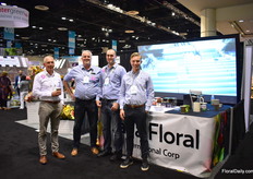 The team of Jarja Floral, Canadian tulip forcers.