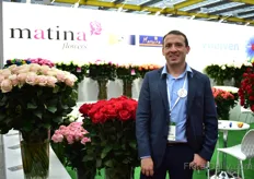Jorge Ortega of Matina Flowers. According to Ortega, the mutation of Mondial, Pink Mondial, is doing very well. The demand comes from all over the world .