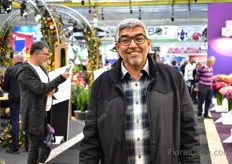 Sulaiman Aloqaibi of United Flowers from Saudi Arabia was also visiting the show. 
