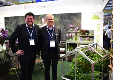 Brian Borup and Kaj Jensen of Gasa Young Plants. 