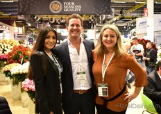 Alexandra Fonte and Oscar Rietveld of R3F were visiting the booth of NIRP, on the picture Deborah Ghione of NIRP. 