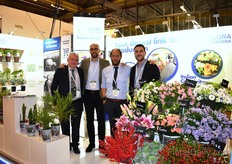 Part of the team of Flora Toscana, from Italy. 