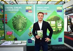 Torben Brinkmann of IPM Essen. The IPM Essen will be held from January 22-25 in Essen, Germany. Next to the IPM Essen, he promoted more shows that they are organizing, like the Hortiflorexpo IPM Shanghai (April 20-22, 2019 in Shanghai, China).