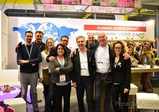 The team of Flowers Express Group. 