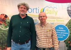 Simon Bremer & Meindert van der Wielen with Bioline AgroSciences visited the exhibition