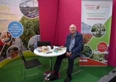 A happy visiter at our stand!