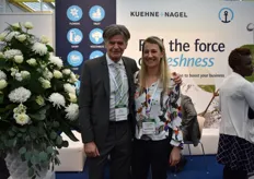 Harry vd Scheur and Jeanne Mari represented Khuene Nagel at the Fair.
