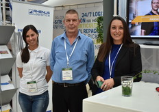 Kristina, Hans and Selina where also present to tell everyone about Rhenus Logistics.