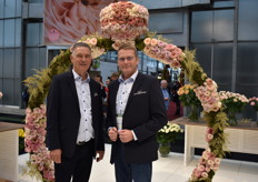 Ron vd Meer together with Erik Spek from Jan Spek Rozen.