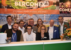 The entire team of Bercomex, together with their agents from Ecuador and Colombia.