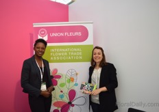 Juliel Byalugaba and Eva Fernandez of Union Fleurs