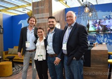 Mark Duijnmayer, Milena Giraldo, Sebastian Ospina and Frank de Reuver of Koen Pack.