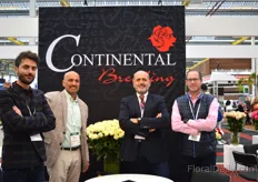 Juan Demian Recuena, Avinash Morate, Pedro Requena and Esteban Izurieta of Continental Breeding