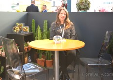 Meilin Beirer of Zunino Cactus, they grow cacti and succulents in Italy. 