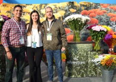Daniel, Carolina and Camilo of Silvestres