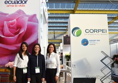 Eiling Hi Fong, Mary Francis Andrade and Irene Haddad of Corpei