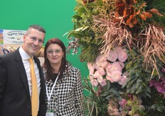 Gianpaolo Benini and Cinzia Barla of Liguria Blumen