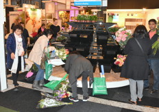 Grapping what ever they can, otherwise is would be trown away.